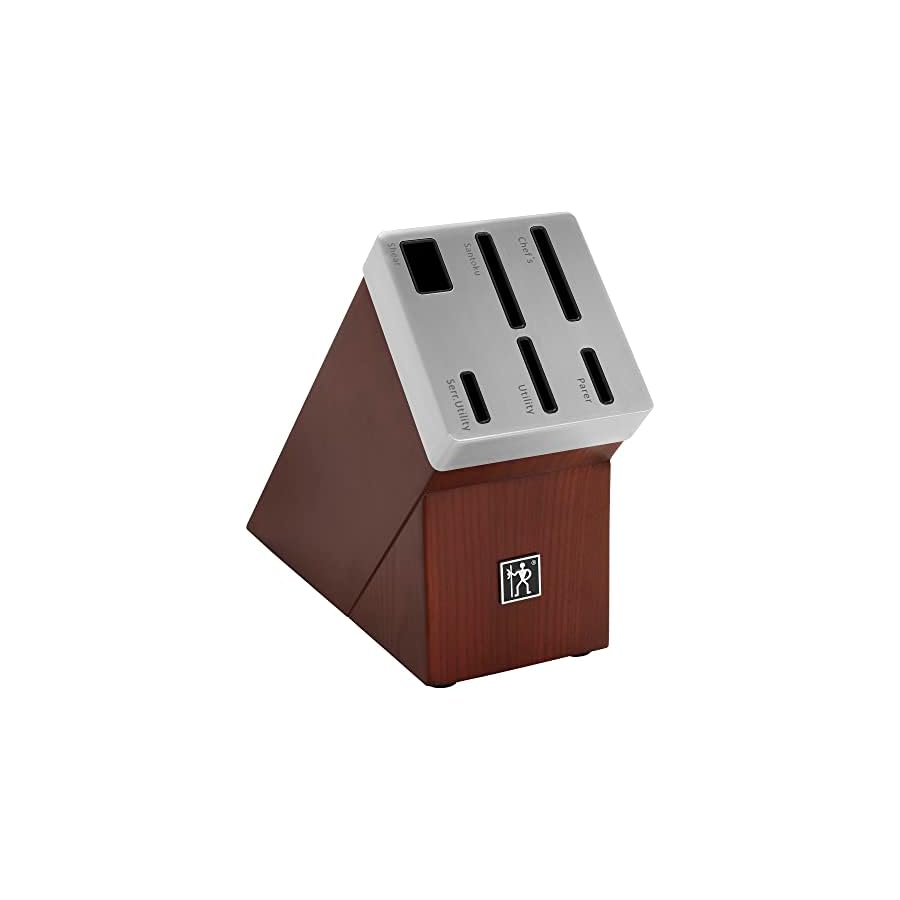 HENCKELS-Solution-Knife-Block-Set-7-pc-Brown HENCKELS Solution Knife Block Set, 7-pc, Brown