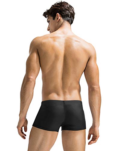 COOFANDY Men's Swimsuit Camo Quick Dry Mens Swimming Shorts Trunks with Pockets3