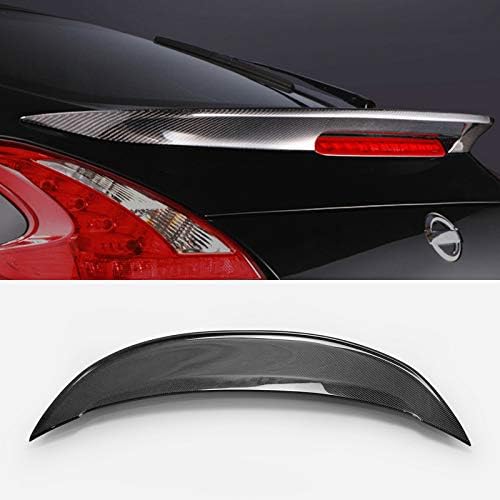 Wing Spoiler For Nissan 370Z Z34 09 Onwards Rear Trunk Base Body Kit Car Styling VRS Style Auto Parts JDM Racing Carbon Fiber