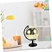 Gogogmee Golden Disco Ball Globe Rotating Reflective Mirror Ball for Home Decor Office Desk Events Parties Geographical Learning Tool with Glitter Effect