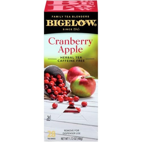 Cranberry Apple Herbal Tea, 28/Box, Sold as 1 Box, 8PACK , Total 8 Box