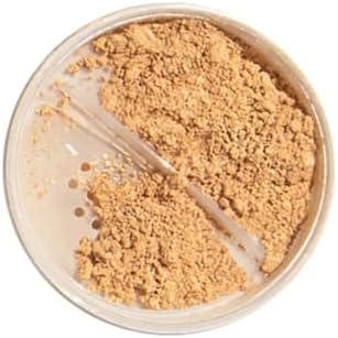 Emani Loose Powder Foundation Makeup for Sensitive Skin, Skin Perfecting, Natural Mineral Foundation with Buildable Coverage, Oil Control, Talc Free, Cruelty-Free & Vegan, Sand