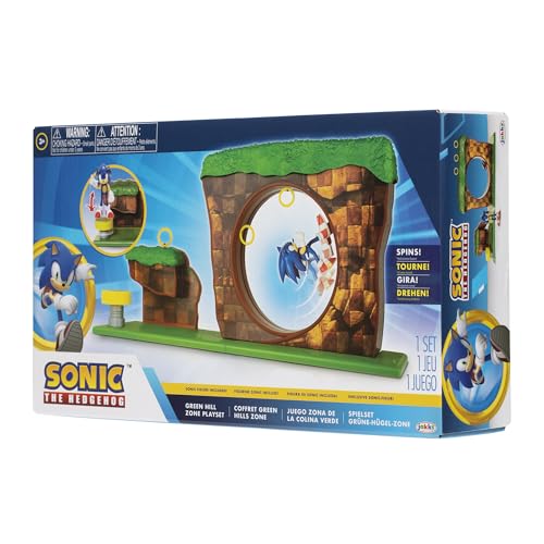 Jakks Pacific - Sonic The Hedgehog Green Hill Zone Playset CS (Net)