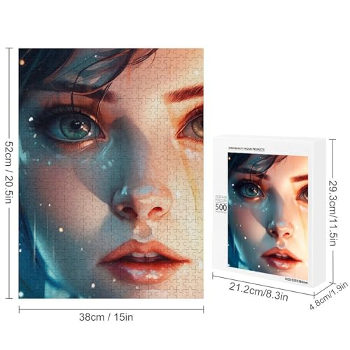 Rompecabezas para adultos de 500 piezas Dual Gaze Art para decorar tu pared 2