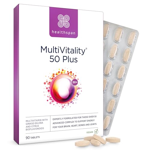 Healthspan Multivitamin 50 Plus for Over-50s