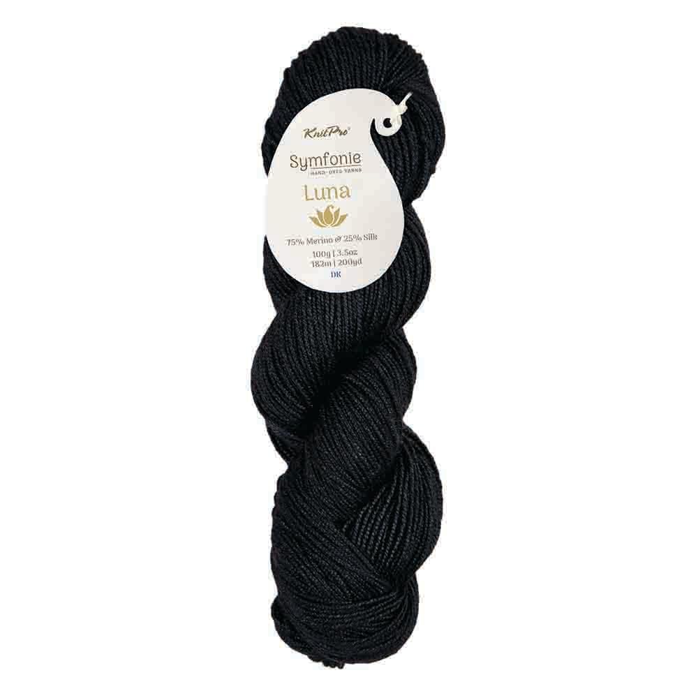 Knitpro Luna Symfonie Yarns Midnight laine douce anti-bouloche