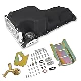 302-20 81577 LT Swap Retrofit Oil pan Kit Compatible with GM Gen V LT1 LT4 L83 L86 5.3L 6.2L 67-92 Camaro/Firebird 64-72 A-Body 78-87 G-Body Black