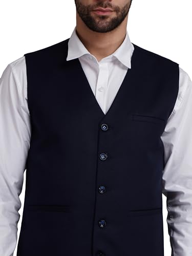 Image of APKR Men's Solid Waistcoat