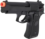 Evike Airsoft - CYMA AEP Full Auto Select Fire M9 Airsoft AEP Airsoft Pistol w/Metal Gearbox & MOSFET (Color: Black)