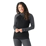 Smartwool Women's Base Layer Top - Merino 250 Wool Active 1/4 Zip Outerwear