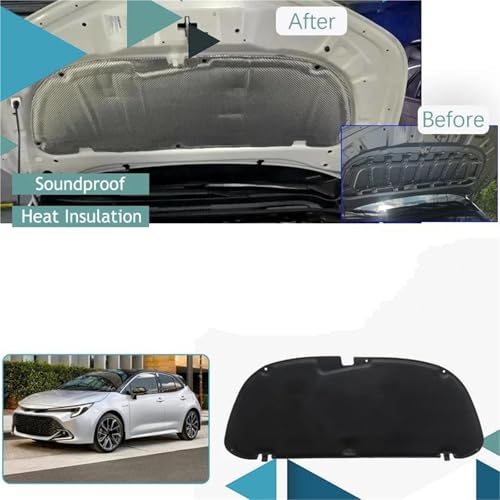 Tapis d'isolation phonique capot Toyota Corolla E210 isolant moteur - 4