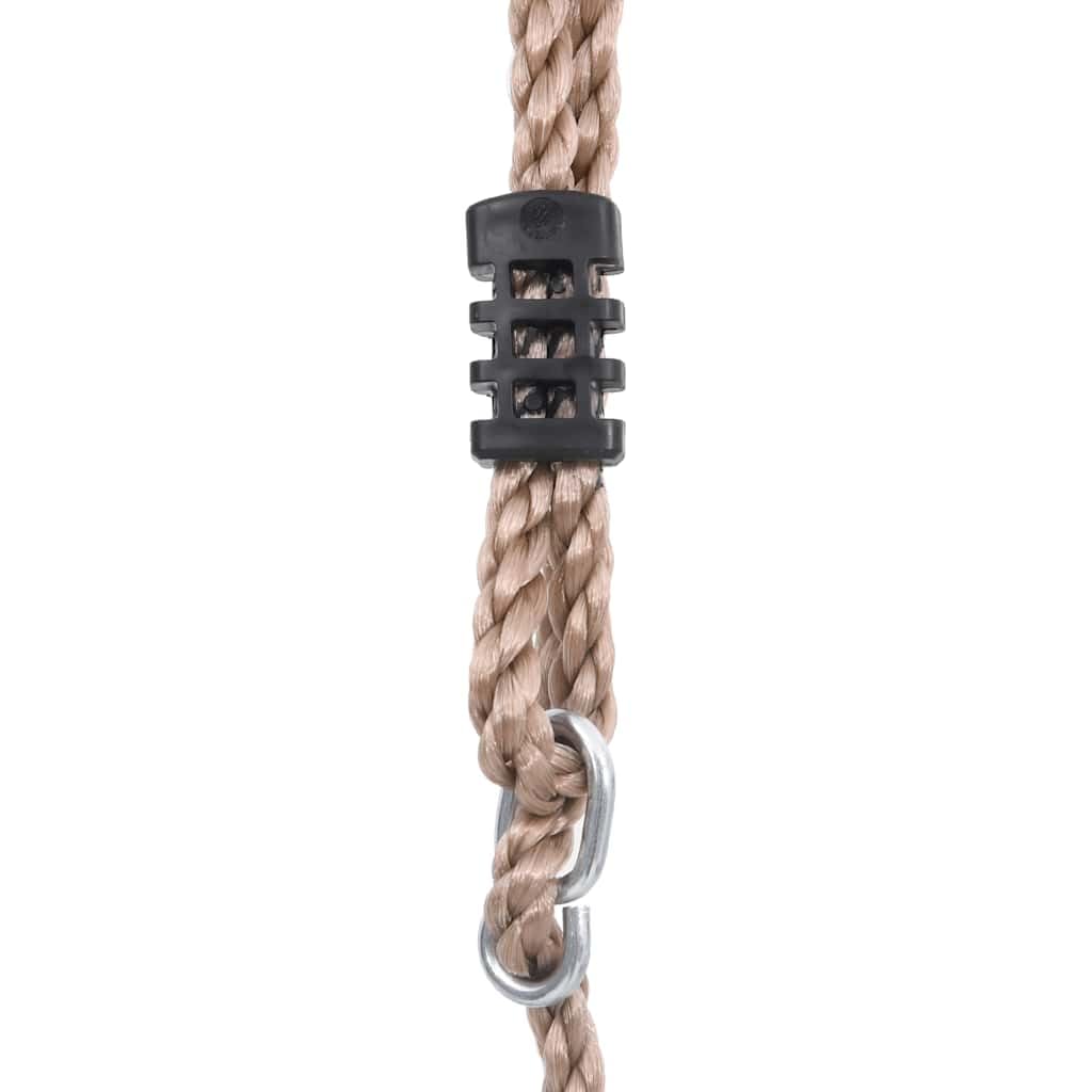Altalena con piatto per bambini, rossa con corda regolabile in altezza, portata fino a 100 kg, altalena da giardino in plastica robusta, dispositivo di gioco per esterni per ragazzi e ragazze