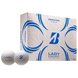 Bridgestone Lady Precept White Golf Ball - Dozen