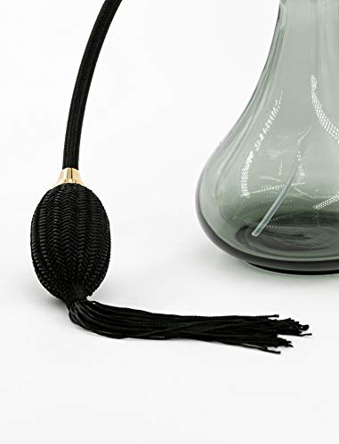 Spruzzatore per profumo in vetro di Murano nero