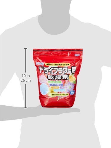 豊田化工 シリカゲル ドライフラワー用 1kg 3個