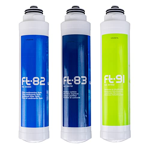 Filtro De Repuesto Para Ft De Line 3. Sistema De Filtro De Agua Carbón Activo Con Uf De Filtración. Incluye Anschlus Juego Adecuado Para Burbujas Lok, Sprudelux Burbujas Dispositivos, Soda Filtro De Repuesto Para Ft De Line 3. Sistema De Filtro De Agua Carbón Activo Con Uf De Filtración. Incluye Anschlus Juego Adecuado Para Burbujas Lok, Sprudelux Burbujas Dispositivos, Soda