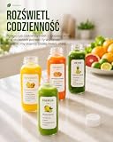 LINKChef Wyciskarka Wolnoobrotowa 250 W do Owoców i Warzyw, Otwór Wsadowy 13 cm, Pojemność 1,8 l, BPA Free, Łatwa w Czyszczeniu, Książka z Przepisami w Zestawie