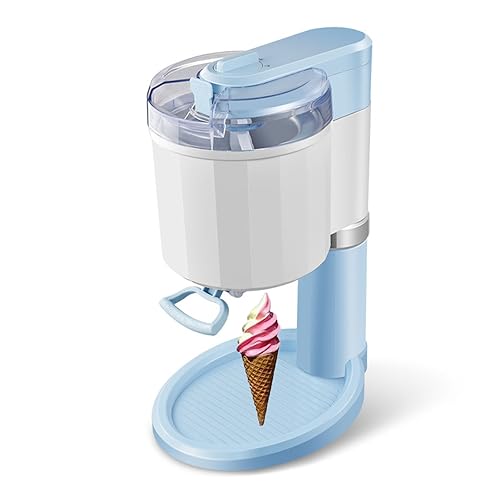 GCCSSBXF Ice Cream Makers for Home - Soft Serve Ice Cream Makers Machine for Home Portable Blender - Frozen Yogurt Sorbet Maker Automatic Machine