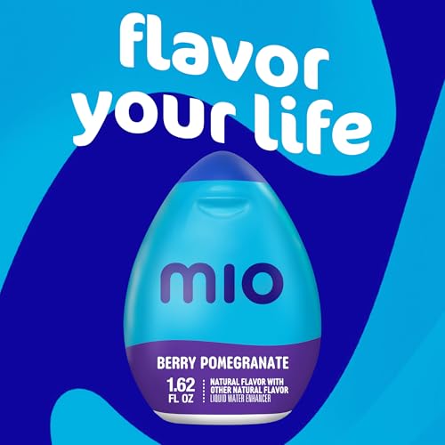 Image of mio Berry Pomegranate Flavored with other natural flavor Liquid Water Enhancer, 1.62 fl oz Bottle