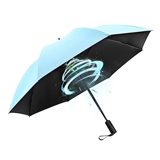 Best buy beauty umbrella Innovative Umbrella with Built-in Fan