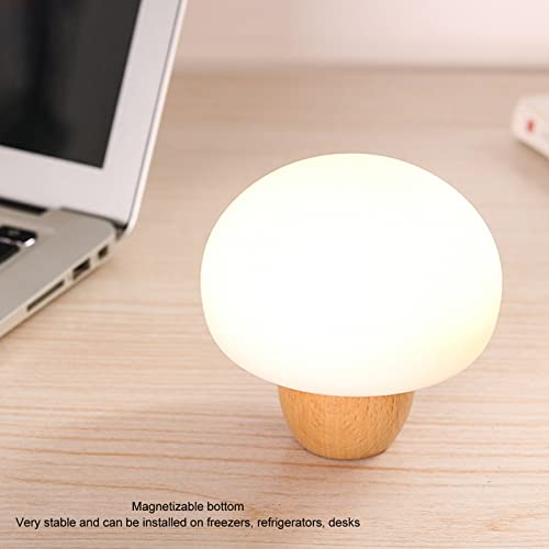 Lámpara de Mesa de Noche Silicona Setas Luz Cálida miniatura 5