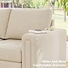 Belffin Modular Sectional Sofa L Shaped Couch with Reversible Chaises 6-Seater Convertible Sectional Sofa Couch Velvet Corner Sofa Beige