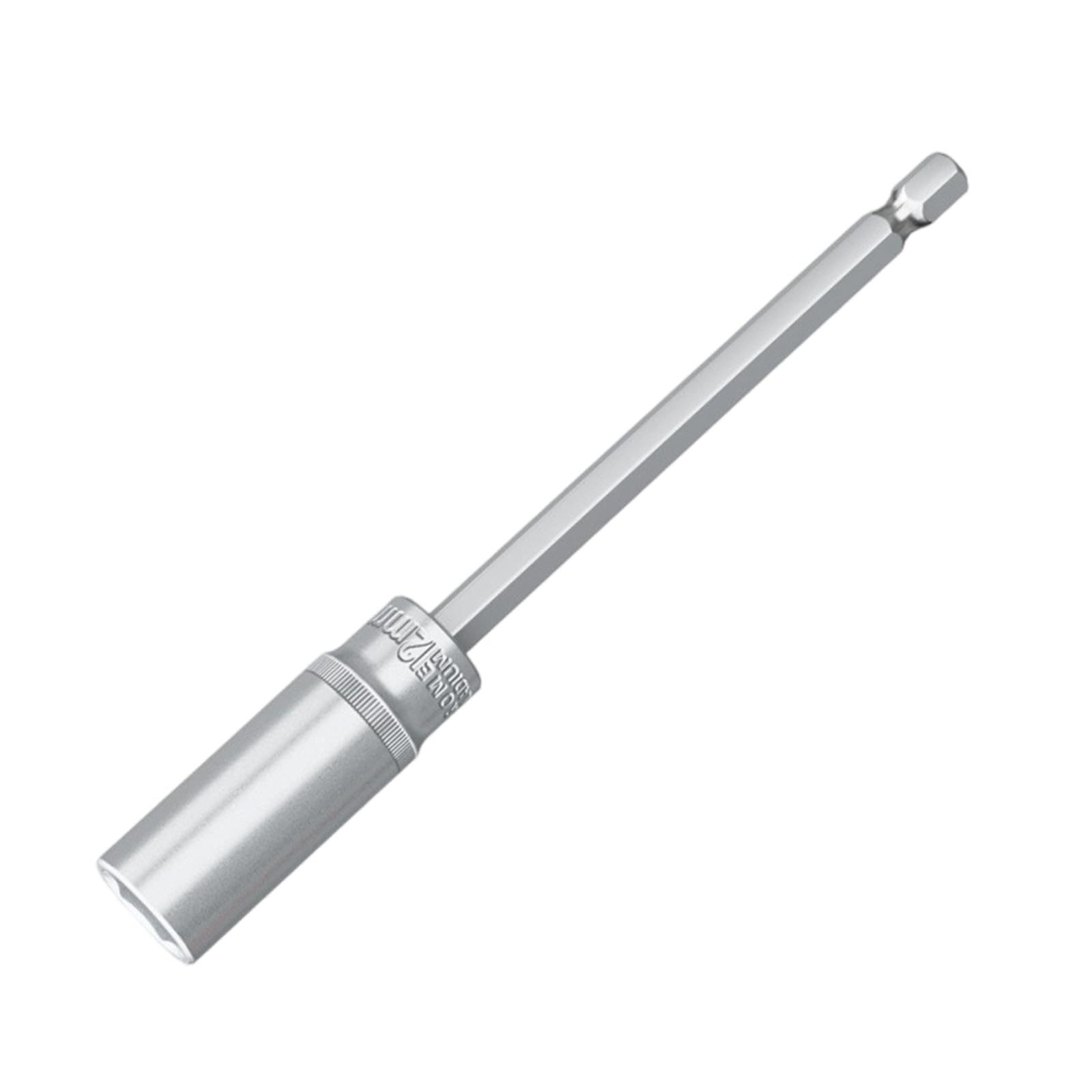 1 / 4Inch Drive Socket Wrench 4-14mm Hexagonal Bit Socket Long Reach Nut Driver for Efficient Operations Power Tool Car Maintenance Tool