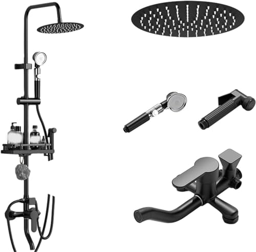 Douche pour la salle de bain carrée à effet de précipitations naturelles