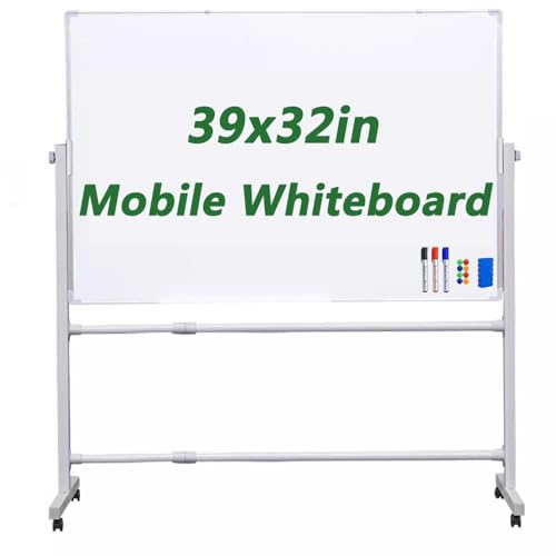 Generisch A-1 Doppelseitiges Magnetisches Whiteboard auf Rädern