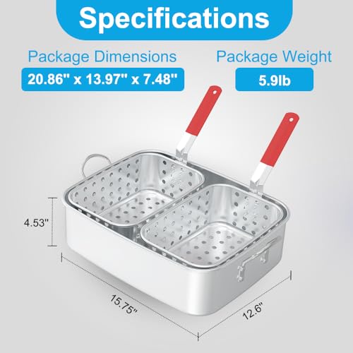 Large Capacity Deep Fryer