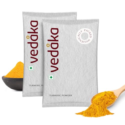 Image of Amazon Brand - Vedaka Turmeric Powder 400g (200g x 2)
