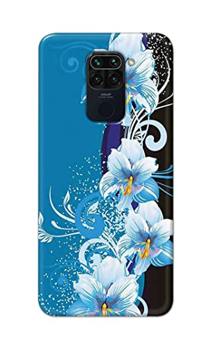 Image of PRINTFIDAA Beautiful Floral Design Printed Designer Hard Case for Redmi Note 9 (6.53 inch) / Redmi 10X (4G) (6.53 inch) Back Cover -(e) RPM1006