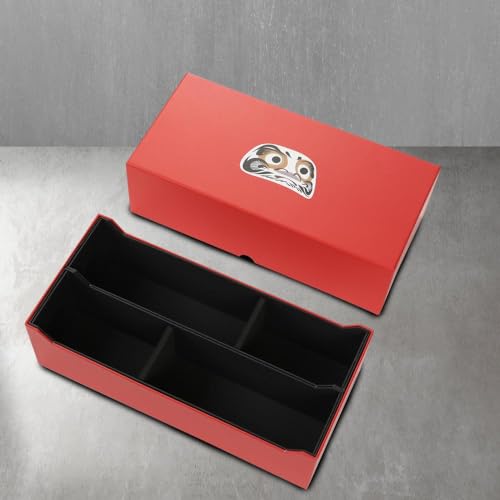 Caja de almacenamiento para monedas con Intercept Shield roja miniatura 6
