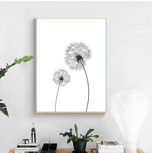 Affiches minimalistes noir et blanc d'exception avec 3 cadres de qualité 60x90 - 4