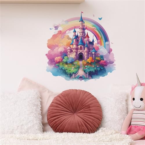 Vinilo decorativo Castillo de Ensueño para habitación infantil miniatura 5