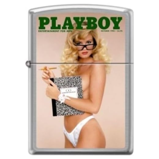 ZIPPO Custom Playboy October 1990 Cover Windproof Lighter