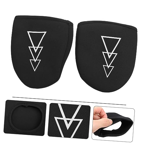 Fundas impermeables y térmicas para zapatos de ciclismo, antideslizantes, reutilizables, color negro miniatura 5