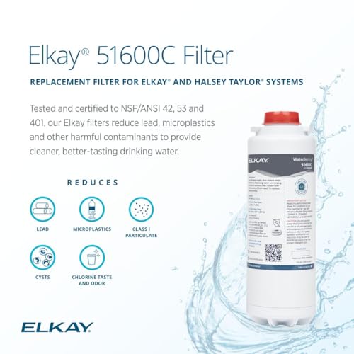 Image of Elkay Genuine WaterSentry 51600C High Capacity Replacement Filter