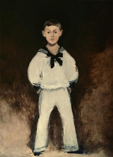 Pintura decorativa de Manet en lienzo de 60x90cm con acabado artístico de alta calidad