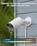 Reolink Inteligentna, Zewnętrzna Kamera Monitoringu PoE 5MP z Wykrywaniem Ludzi/Pojazdów, Pogodoodoprność IP66, Kamera CCTV IP z Slotem Karty microSD, Kamera Monitoringu z Nagrywaniem Audio RLC-510A