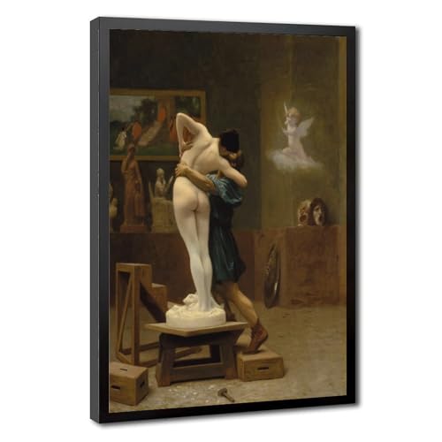 Impression sur toile Pygmalion Jean Leon Gerome pour décorer un mur de bureau vide sans percer