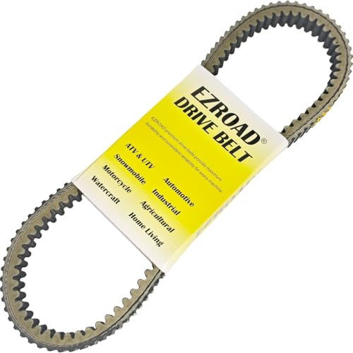 EZROAD CVT Drive Belt 59011-1077 K5901-11077 Compatible with Kawasaki 2001-2003 Mule 3020, 2001-2008 3000 3010 Trans 4X4, 2009-2023 2025-2026 4000, 2009-2026 4010 Trans UTV 24G4108 Converter HD image 5