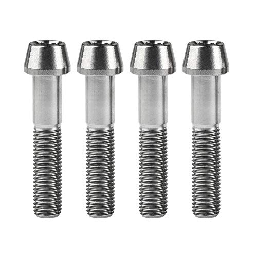 Vis à tête hexagonale titane M10x55mm pas 1,25 boulon fileté filetage métrique pas fin