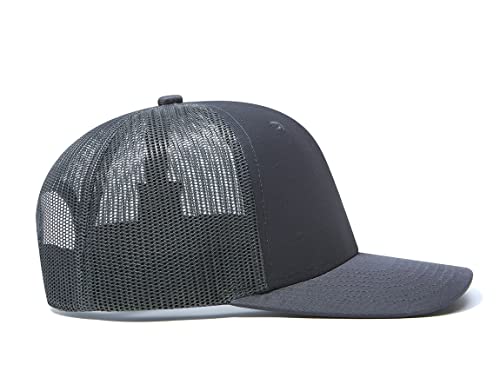Image of Quanhaigou Trucker Hat - Mesh Snap Back - Unisex Adjustable Baseball Cap - Outdoor Hats for Men Women