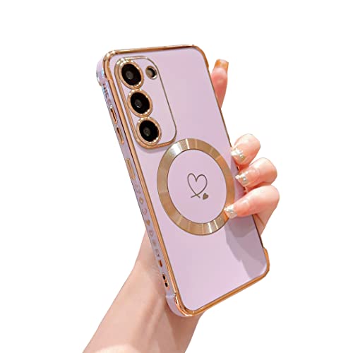 Coque plaquée pour Samsung Galaxy S23 avec protection appareil photo intégrée