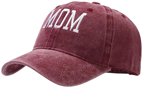Image of XYIYI Vintage Washed Distressed Baseball Cap Adjustable Cotton Dad Hat for Women Men