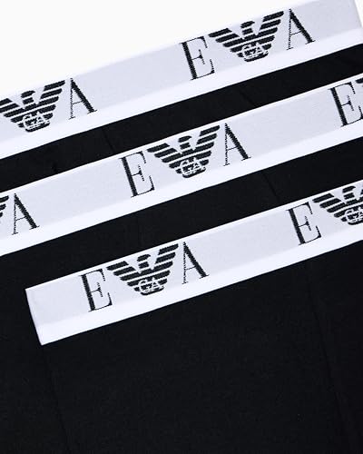 Emporio Armani Men's Stretch Cotton Jersey 3 Pack Trunk3