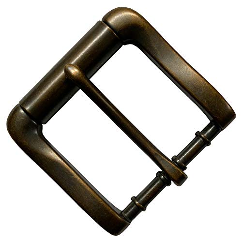 Classic Single Prong Replacement Roller Belt Buckle, Fits 1-1/2