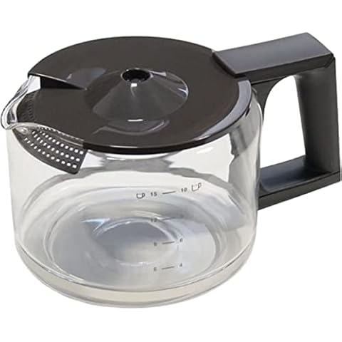 Krups SS de 202557 Jarra de cristal para km442 Control Line Cafetera Eléctrica Cover