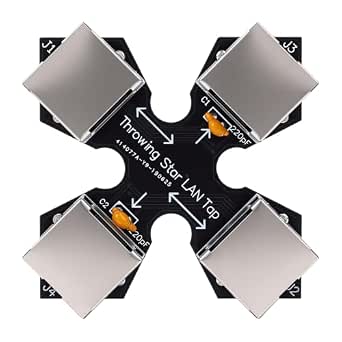 VBESTLIFE Passive Ethernet Tap for Network Packet Capture